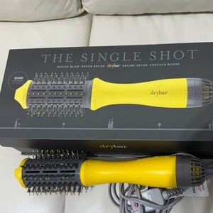 Drybar Vibrant Yellow and Gray Blow-Dryer Brush